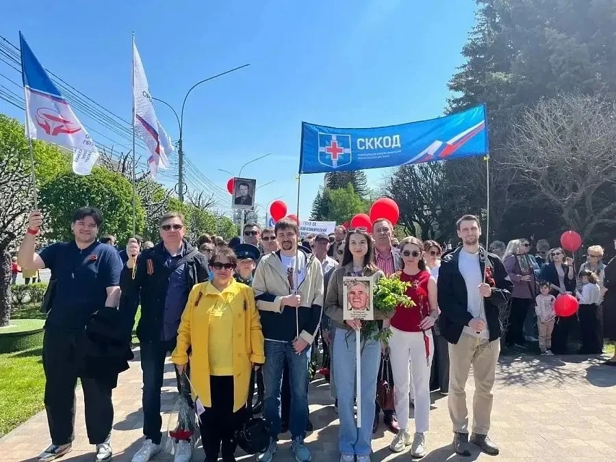 🏥Медицинские учреждения организовали ряд патриотических мероприятий, посвящённых Дню Победы в Велико