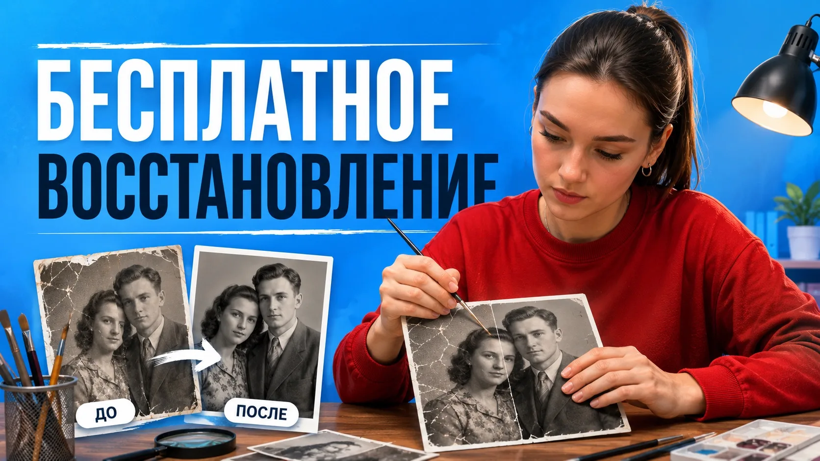 Присылайте в комментарии фото, которые хотели бы восстановить 📸

Восстановим бесплатно 🆓 для всех,