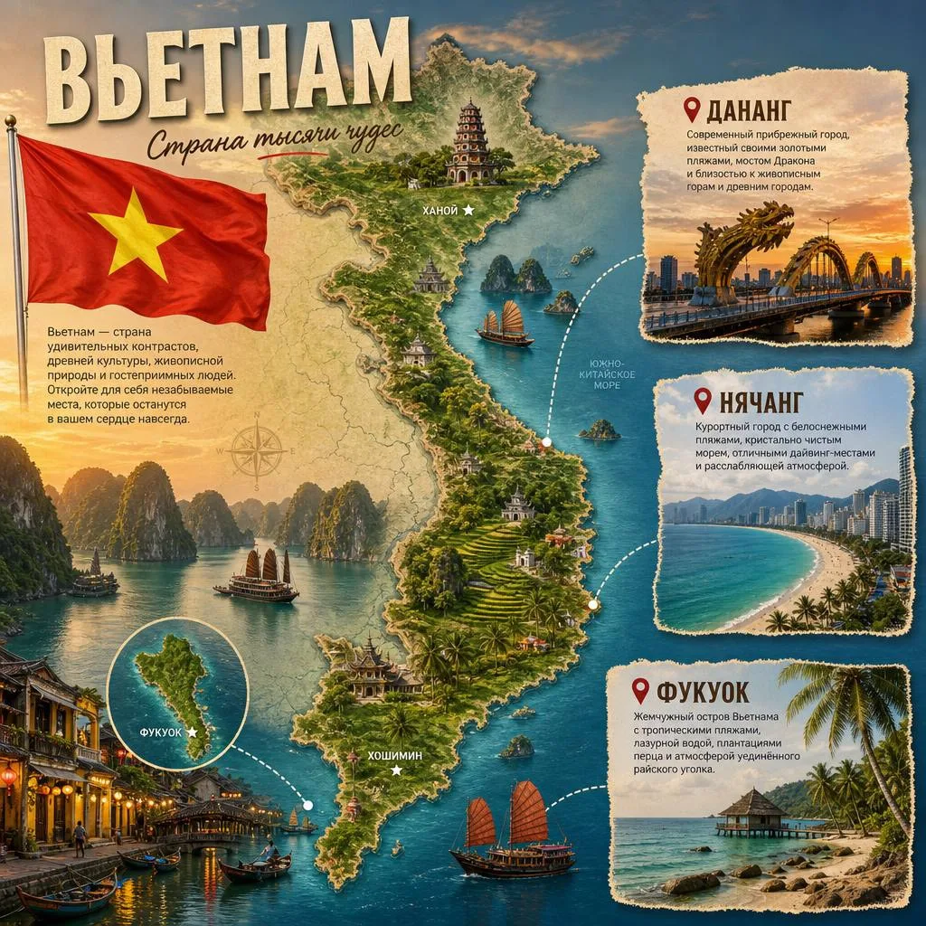 🇻🇳 Россияне почти полностью раскупили туры во Вьетнам до конца лета. 

По данным туроператоров, в 