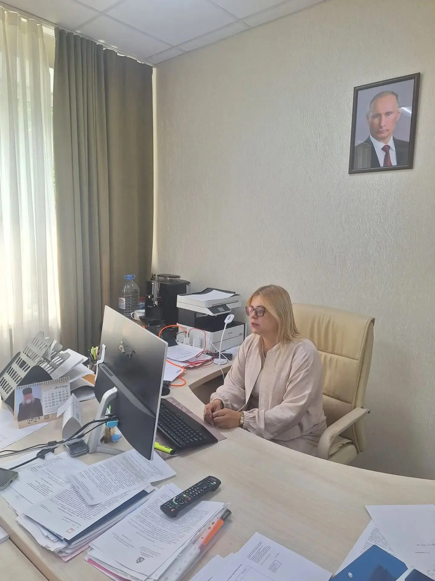 ✍️В Министерстве социального обеспечения, материнства и детства Курской области в режиме видеоконфер