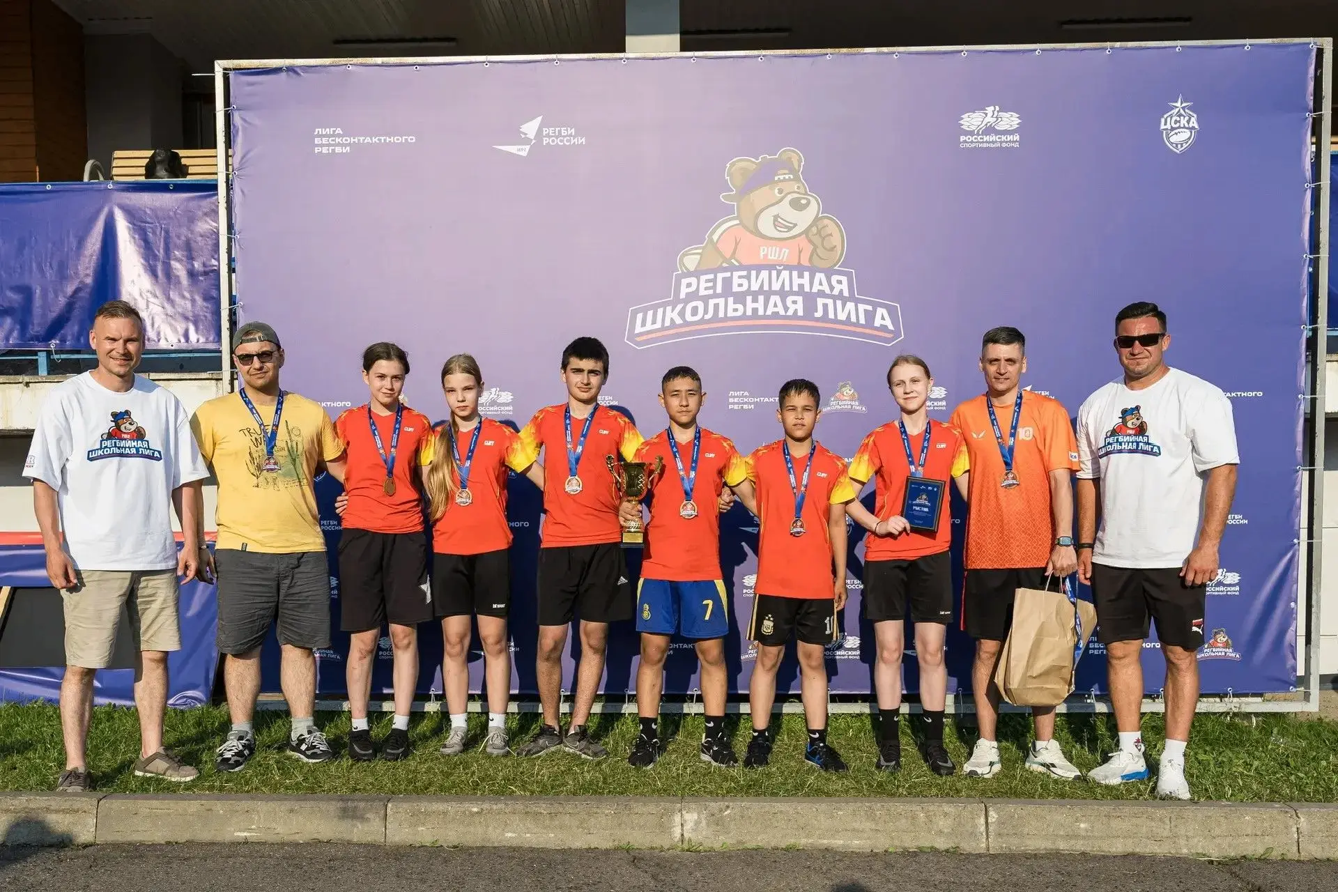 Бронза Всероссийской школьной лиги! 🏉 

С 10 по 12 июня в Москве и Зеленограде прошли Всероссийские
