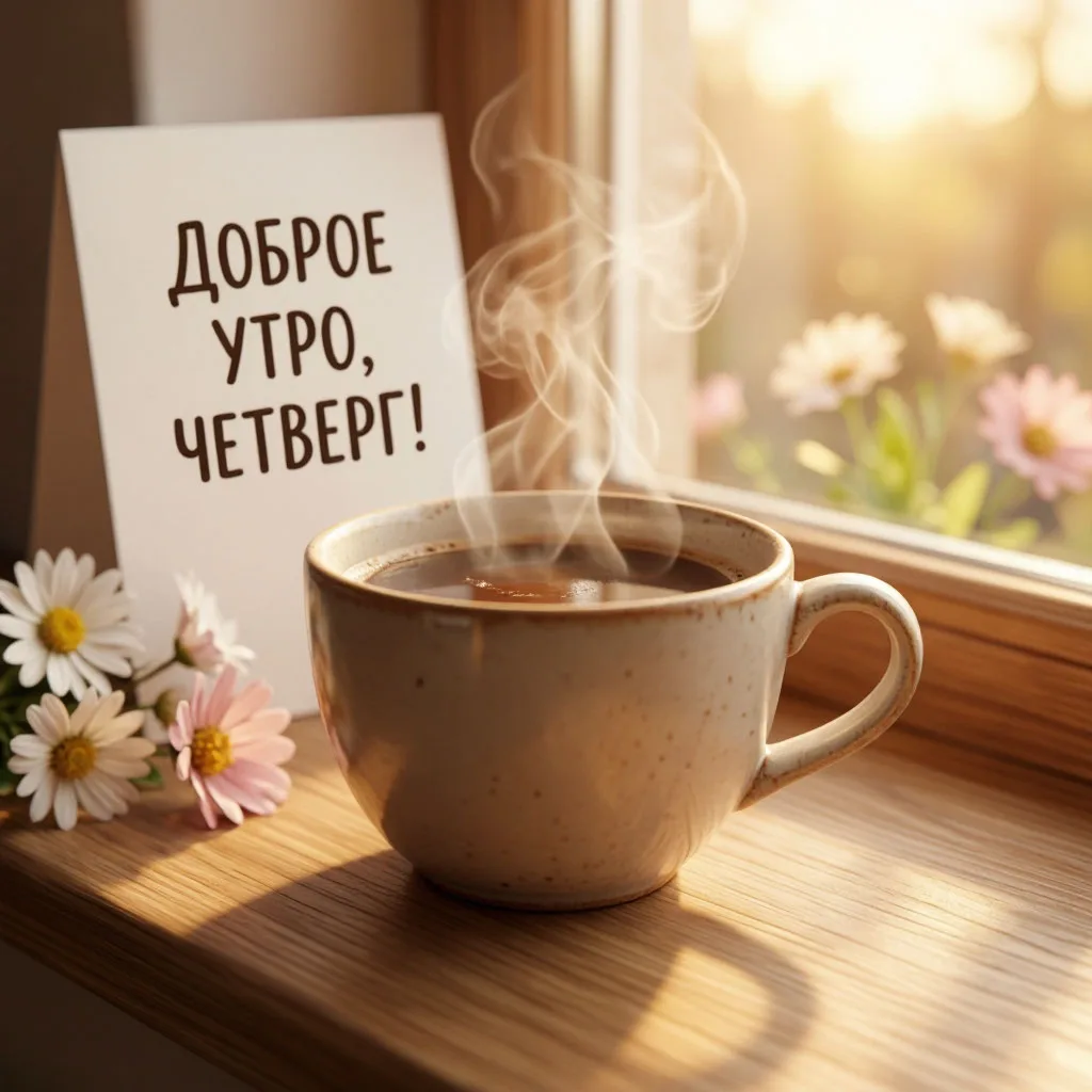 Доброго и уютного четверга, друзья! ☀️🌳

Выходные уже совсем близко, а значит, самое время завершит