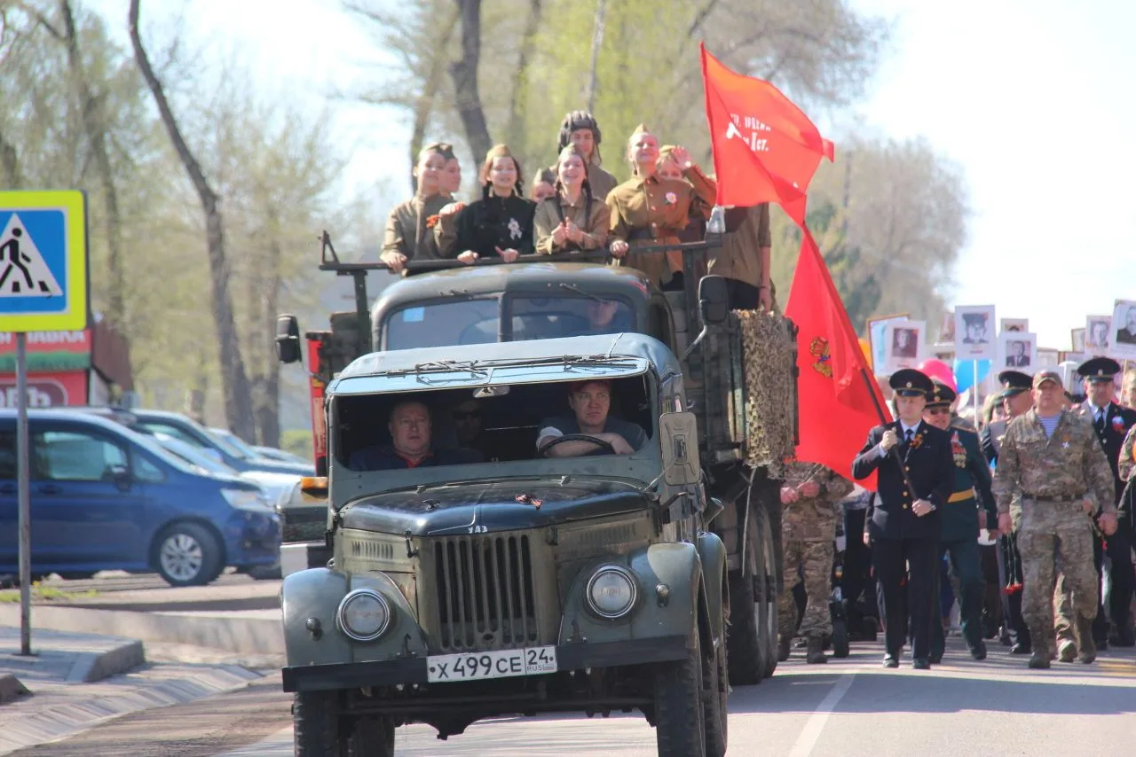 🇷🇺 9 мая в селе Краснотуранск состоялся митинг, посвященный 81-й годовщине Победы в Великой Отечеств