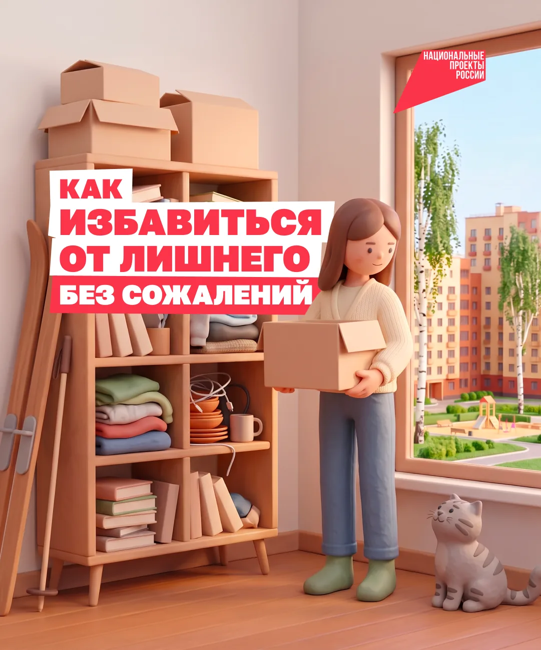 🧐 «А вдруг пригодится?» — одна из главных причин, почему ненужные вещи годами остаются...