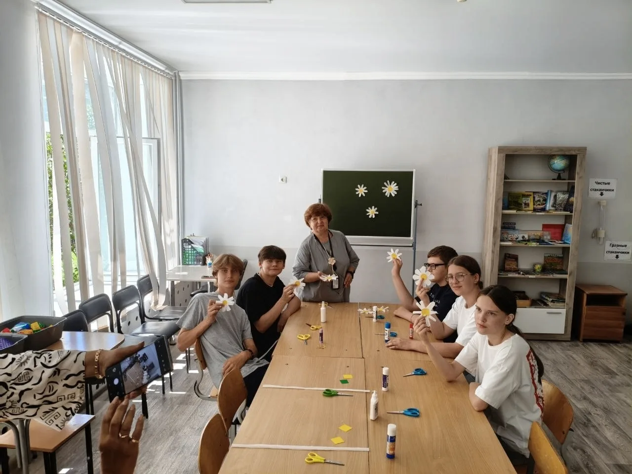 🌼 Отмечали День семьи, любви и верности — и сделали это по‑настоящему активно! 💛Танцевали, угадыва