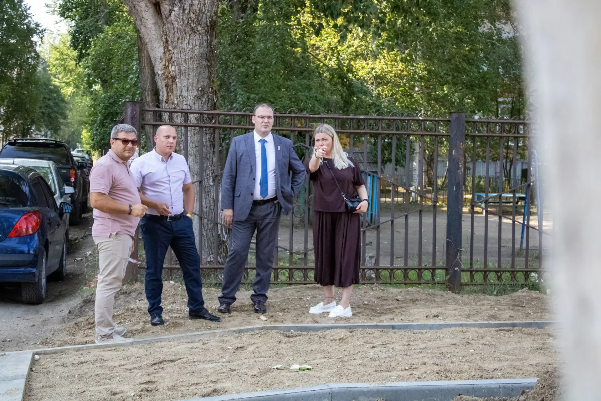 Депутаты поддержали мою инициативу и выходят с проверками работ по  благоустройству территорий на св