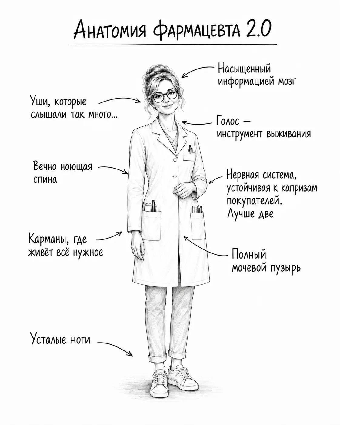 Помните нашу первую «Анатомию фармацевта»?