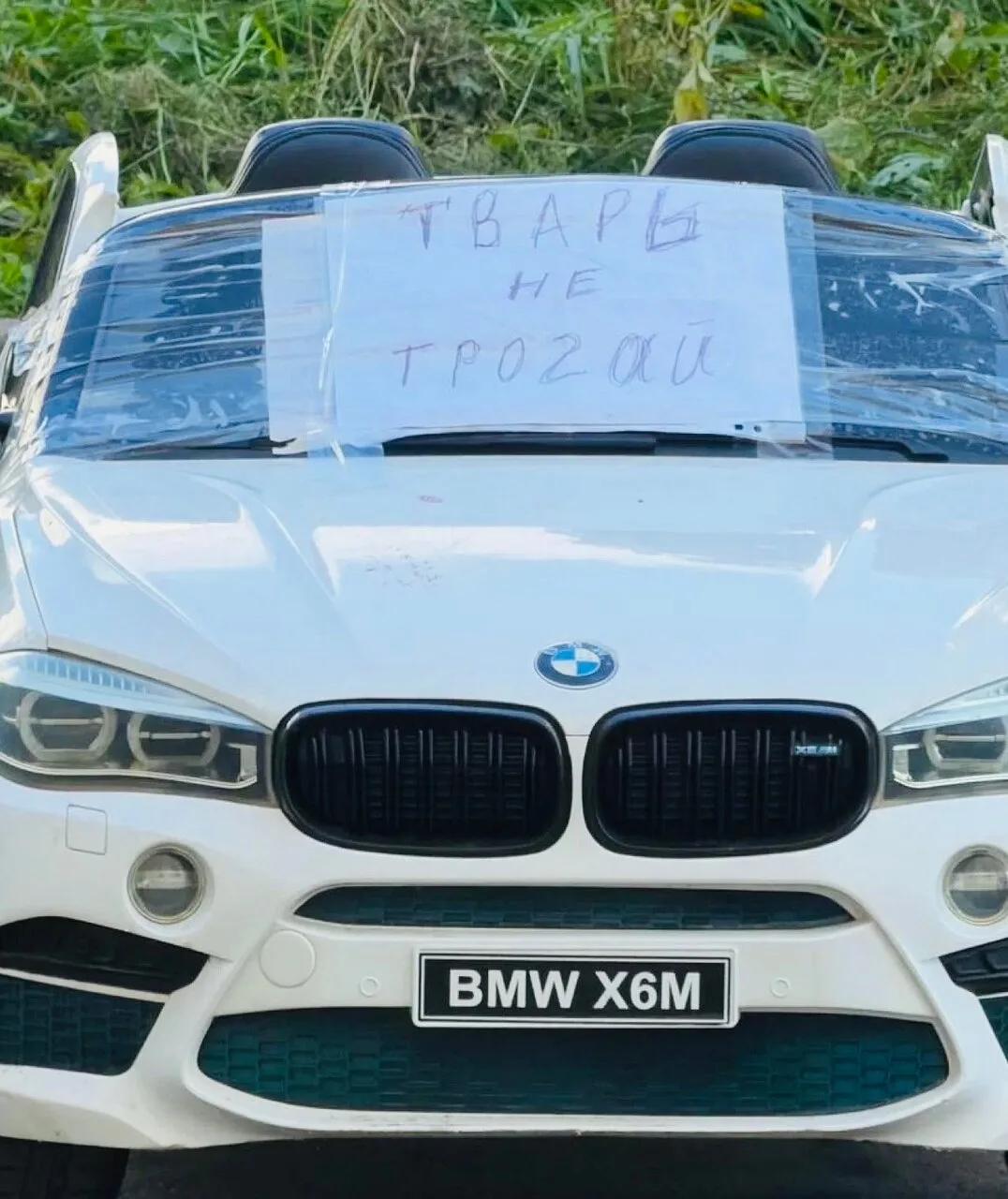 Мужчина в Москве решил забронировать парковку… игрушечной BMW 😂