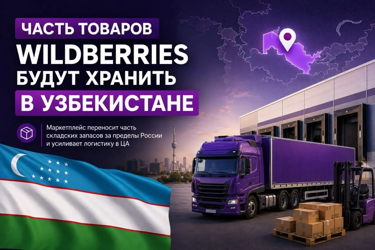 ⚡️ Wildberries планирует перенести часть своих складов в Узбекистан

🇷🇺 Российский маркетплейс Wil