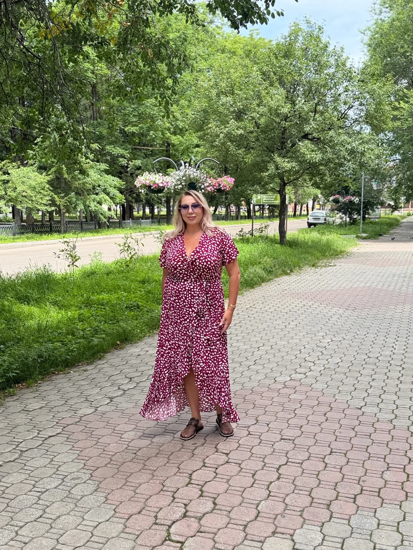 🌷 Платье на запах штапель