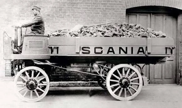 Первый грузовик Scania