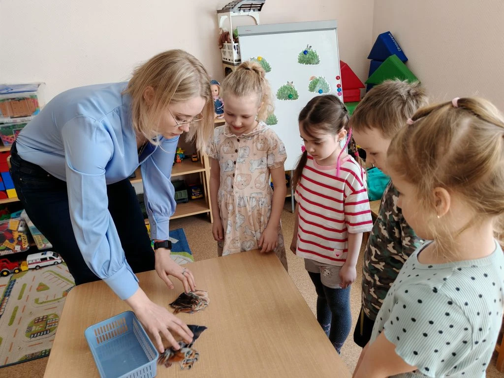 В МБДОУ"Детский сад г Приморска" прошло открытое логопедические занятие. Воспитанники п...