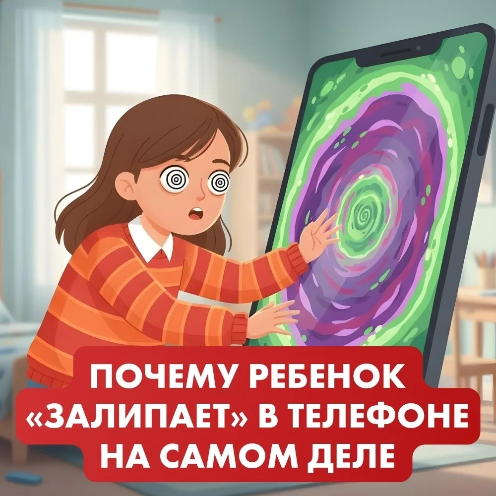 ⛔ У детской зависимости от гаджетов есть скрытая причина.

👉 Цифровая зависимость — это часто побег