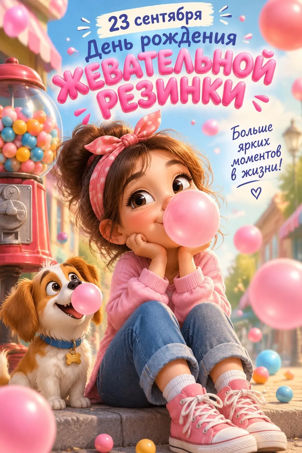 23 сентября - День жевательной резинки 🤗