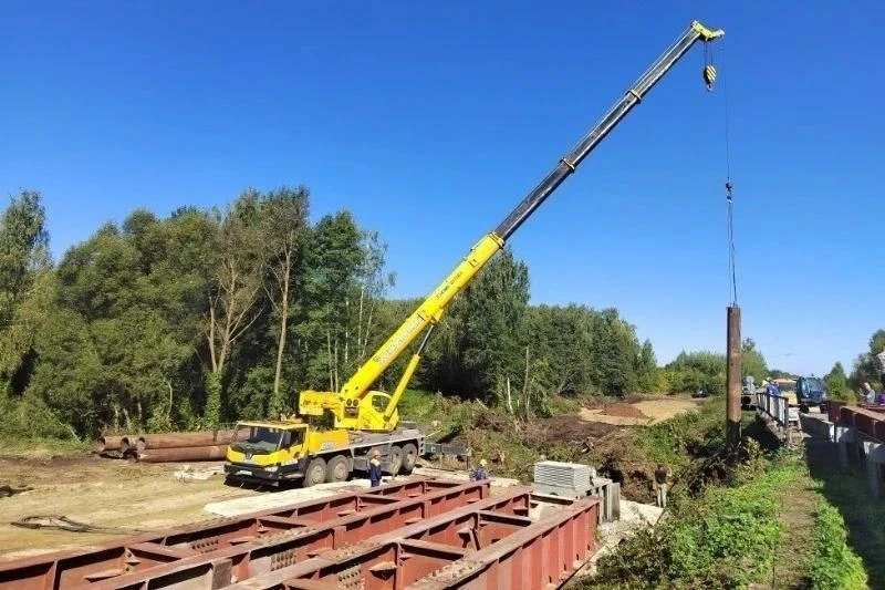 🏗 В Моршанском округе готовятся к строительству временного моста через Пячку