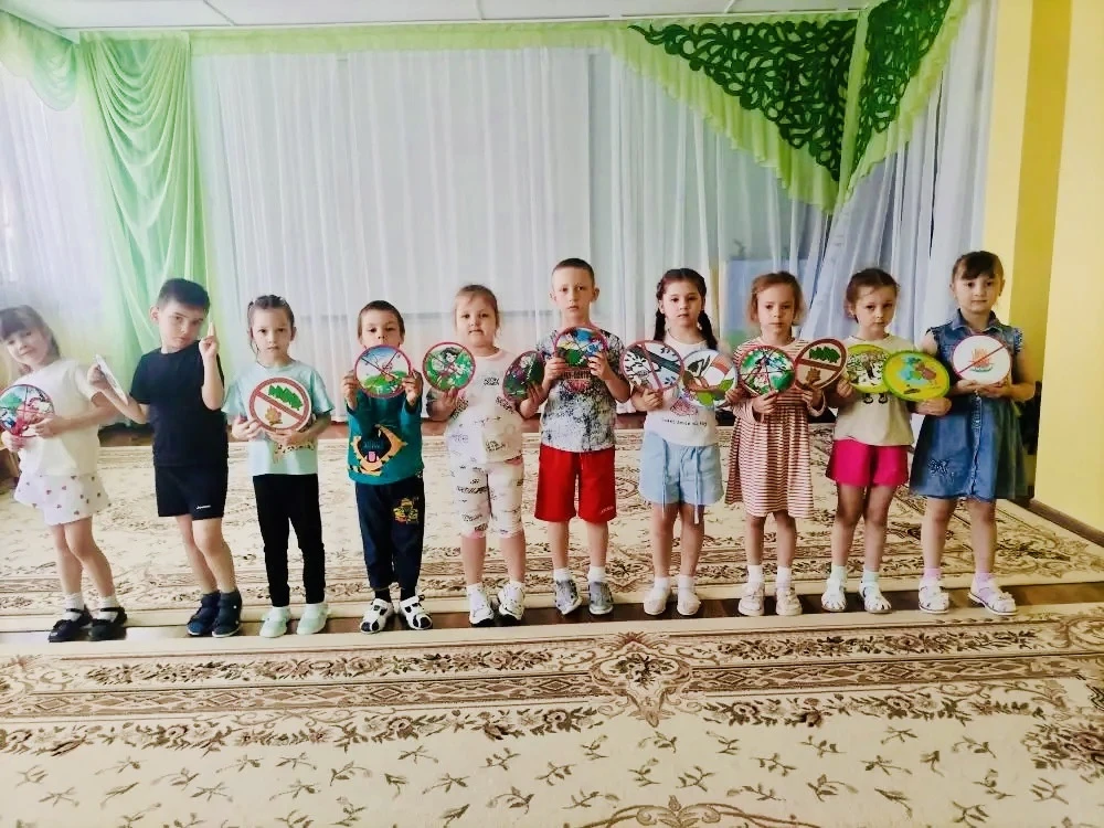 🌲 Воспитанники группы «Снегурочка» отпраздновали День защиты природы!