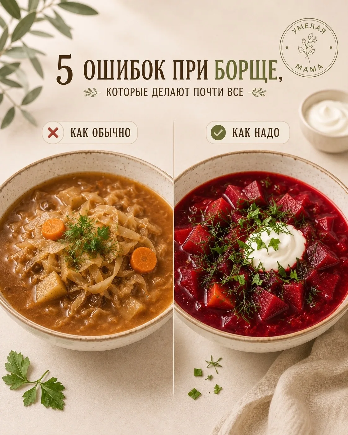 🍲 ΚАΚ СΒАРИТЬ БОРЩ, ЧТОБЫ ОΗ ОСТАЛСЯ ЯРΚО-ΚРАСΗЫΜ? ❤️