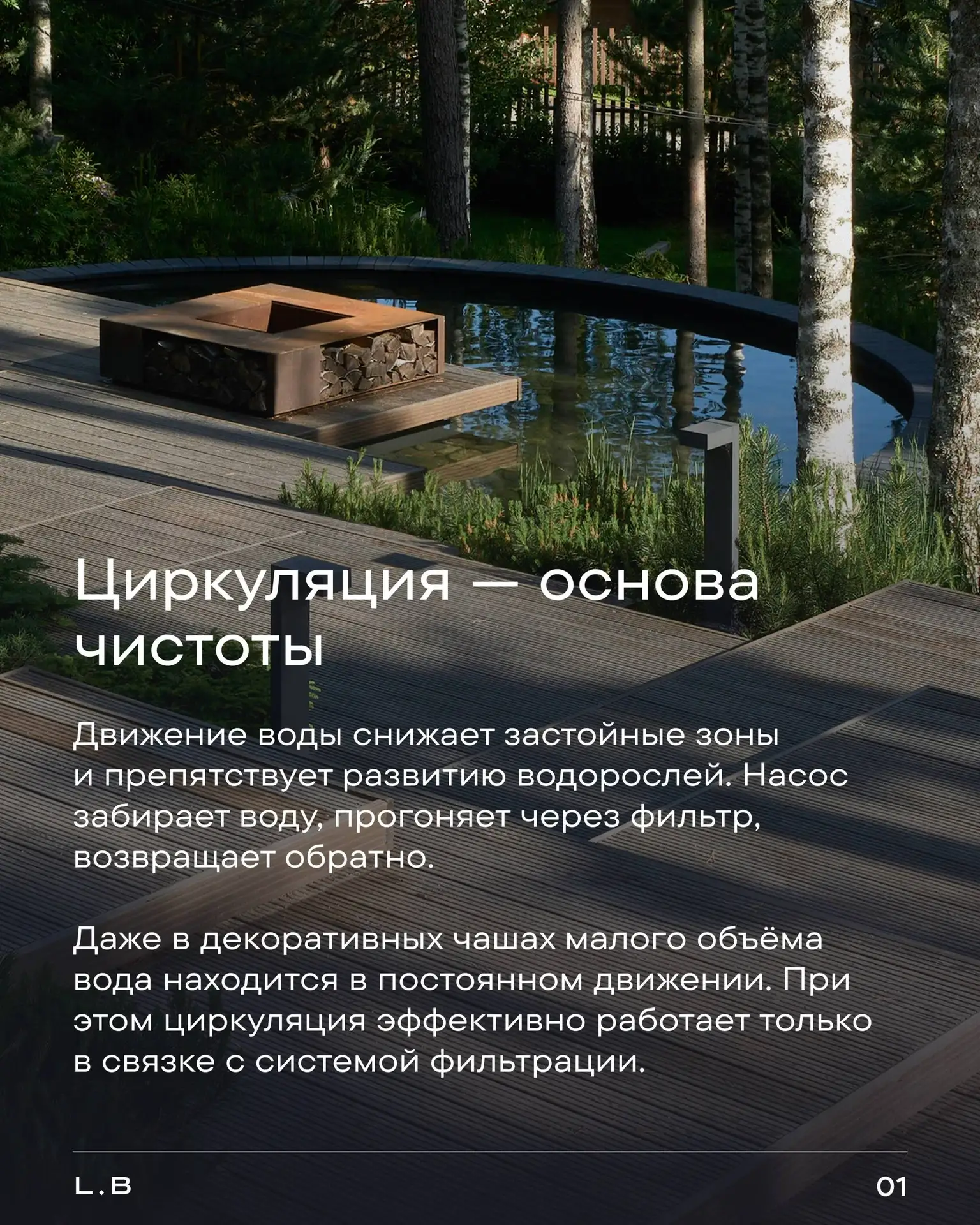 Каким образом вода в чаше не цветет и не тухнет?