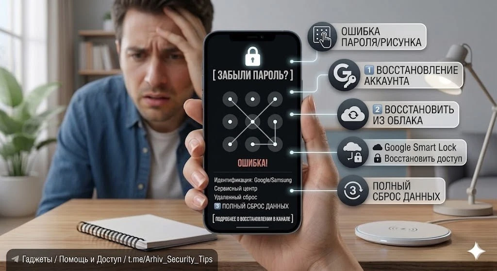 📱 Что делать если забыли пароль  Полезная настройка, которая поможет найти пароли от аккаунтов, прил