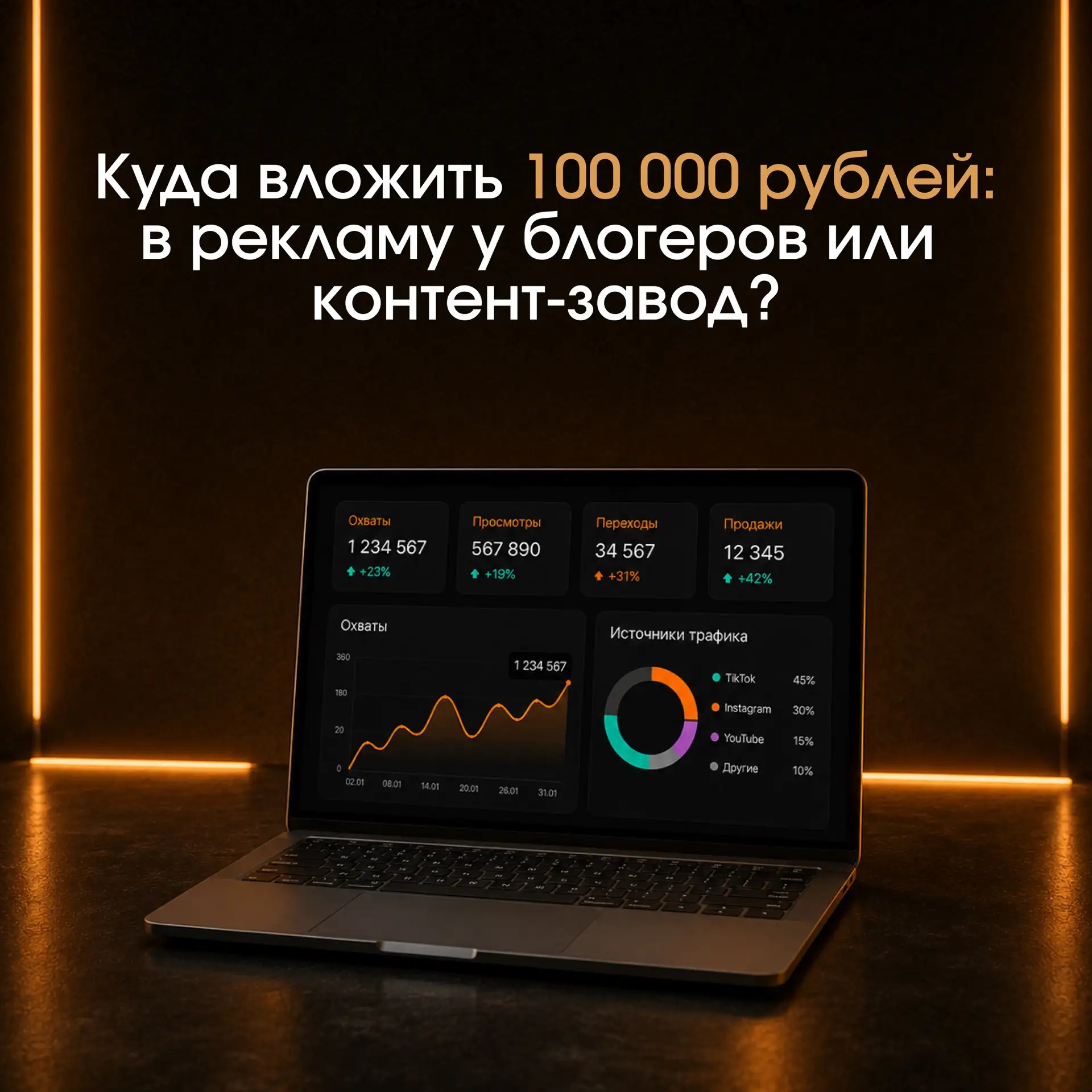 📌Куда вложить 100 000 рублей, чтобы получить новых клиентов?