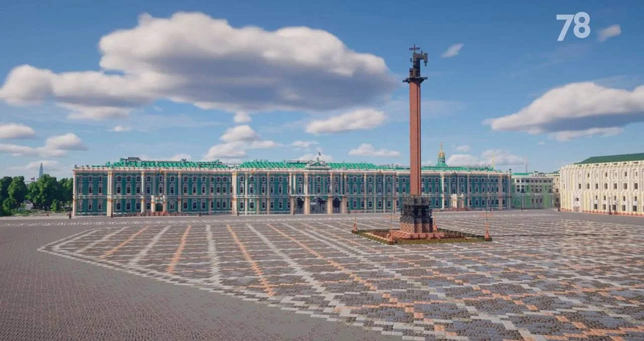 Петербург один к одному воссоздают в Minecraft семь энтузиастов