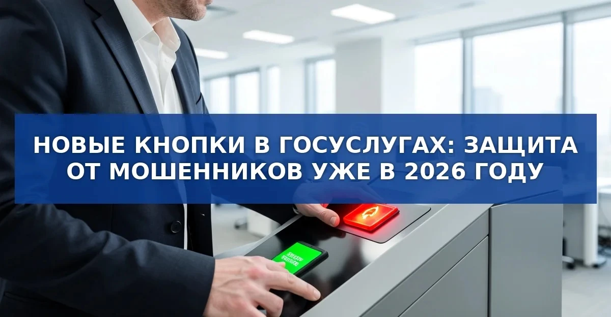 Новые инструменты защиты в Госуслугах