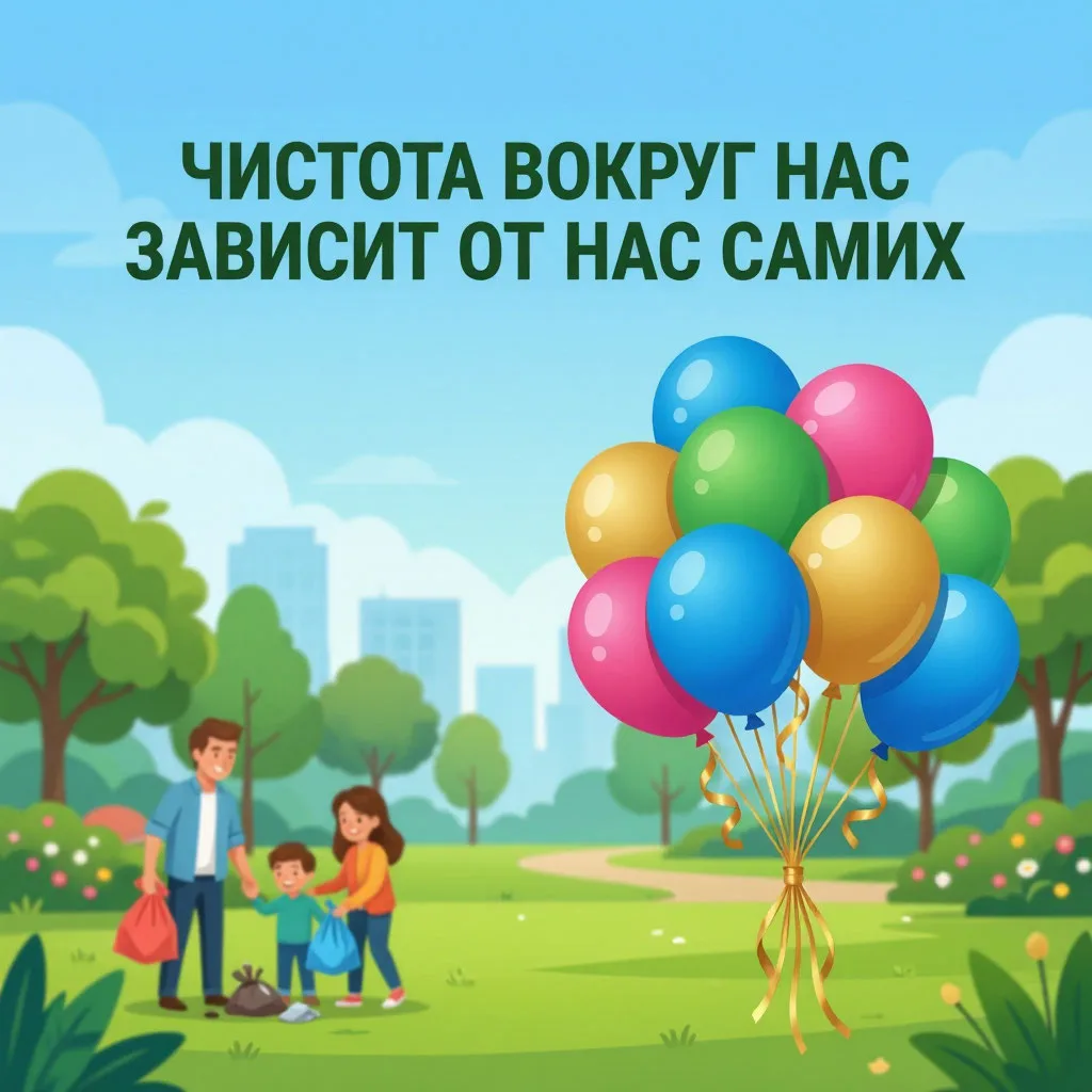 💚 С этим утверждением сложно не согласиться! Фраза «Чистота вокруг нас зависит от нас ...