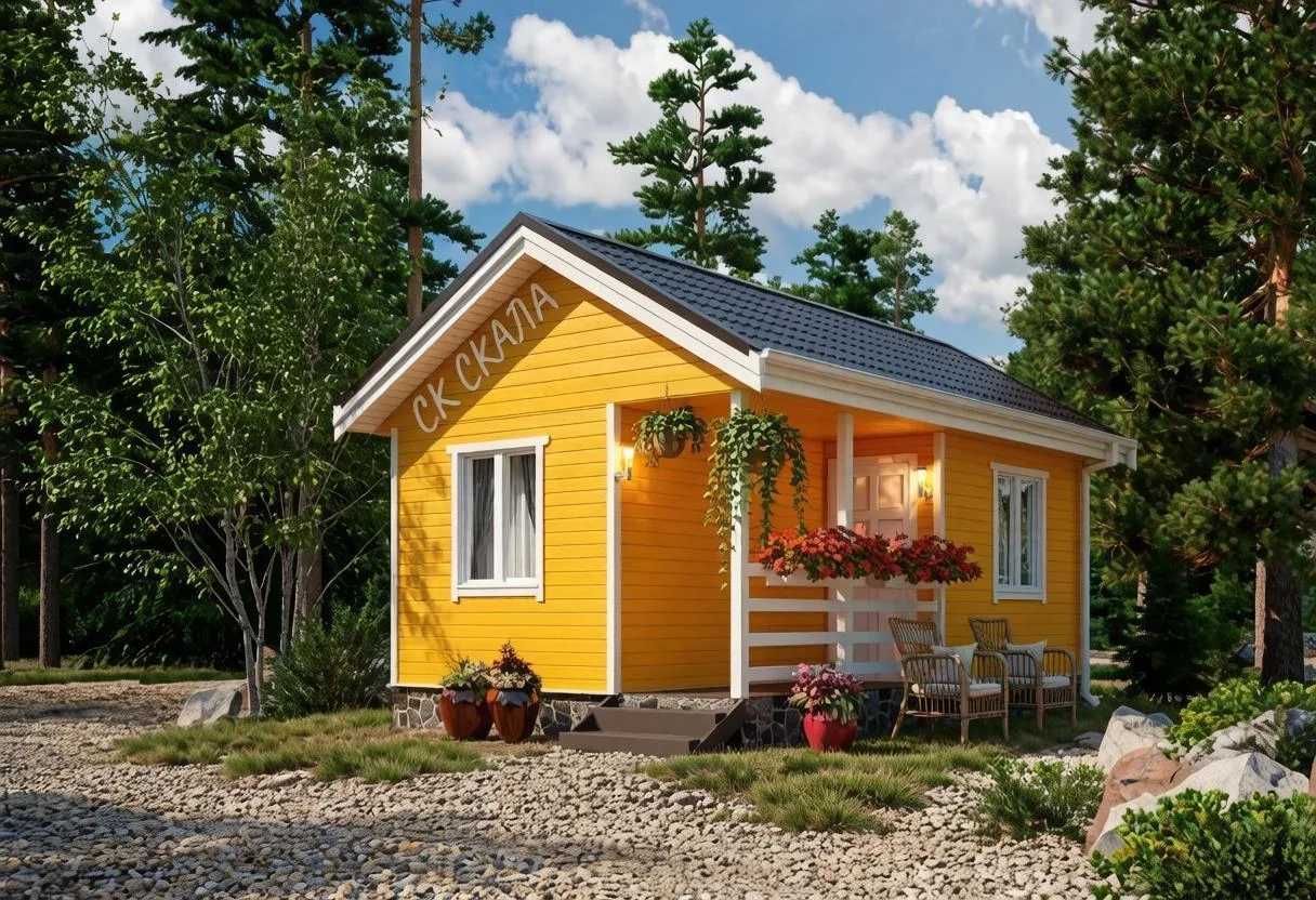 Дом мечты в миниатюре. 🏡 В этом домике поместится всё, что нужно: