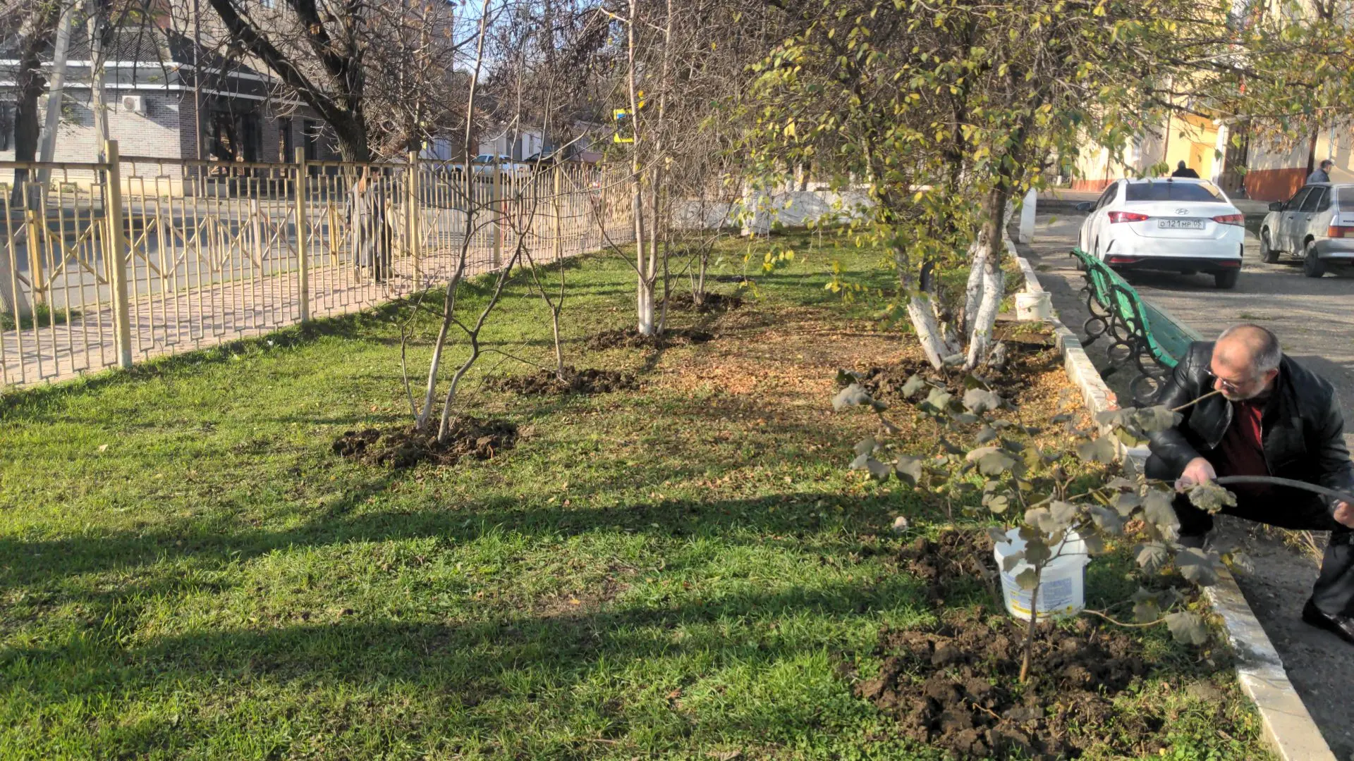 Сегодня коллектив ДЮСШ принял участие в общегородском субботнике.