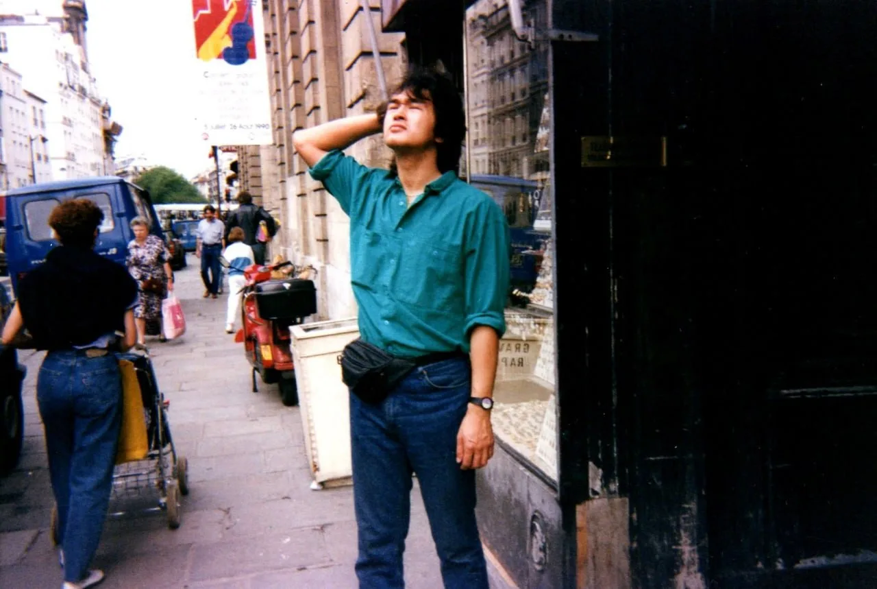 Виктор Цой в Париж приехал, 1990