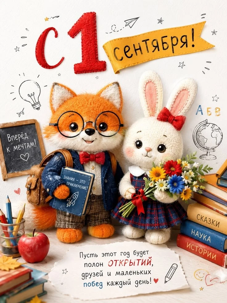1 СЕНТЯБРЯ! 📚✨