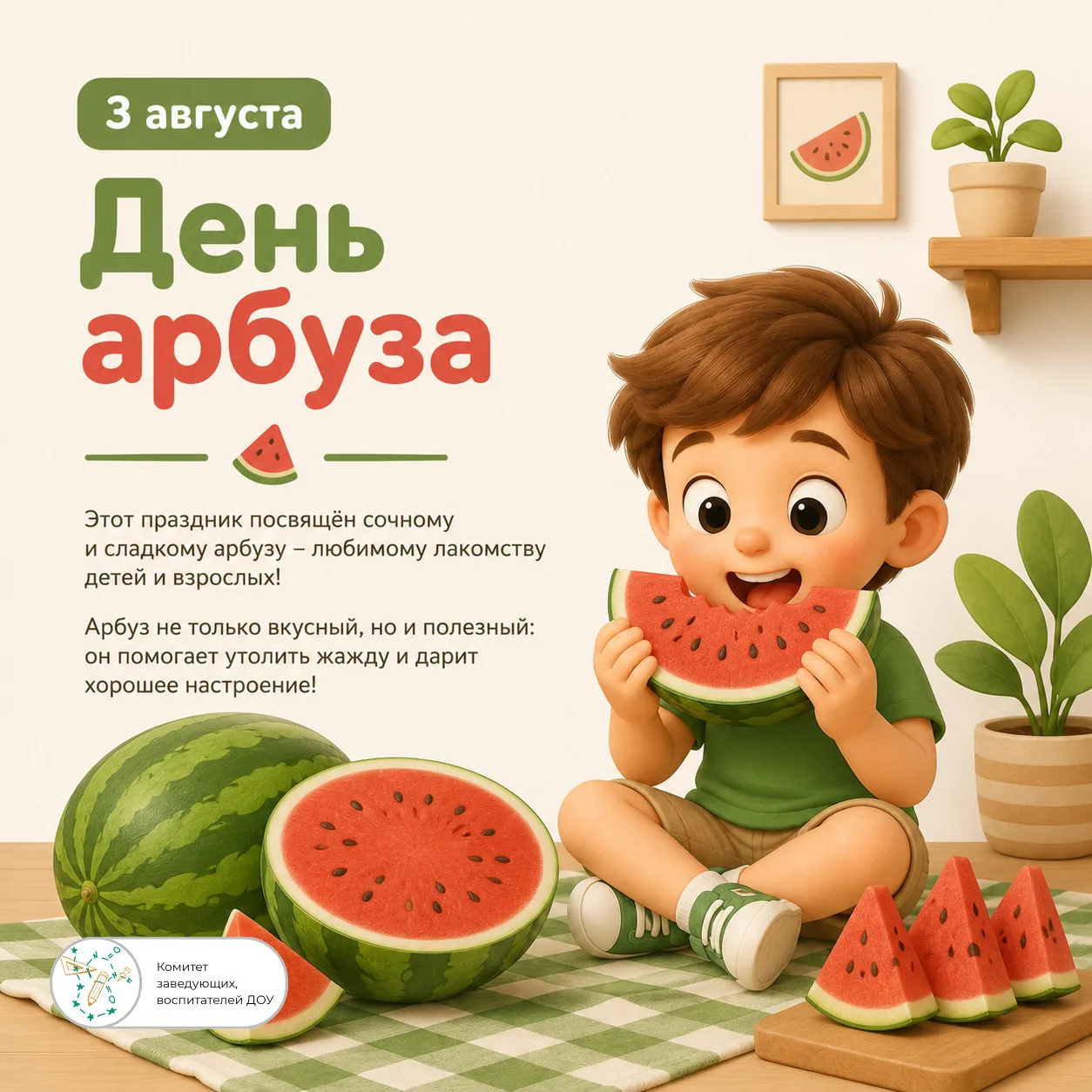 Знаменательные даты августа 🌸