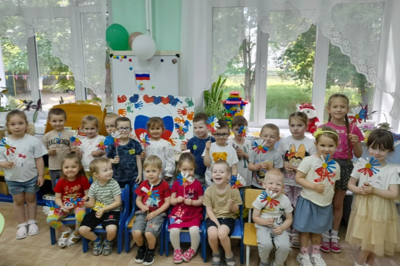 Тематическое занятие, посвященное Дню России
На группе «Гномики» прошло тематическое занятие, посвящ