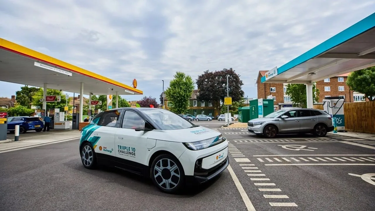 Shell показали прототип своего электрокара