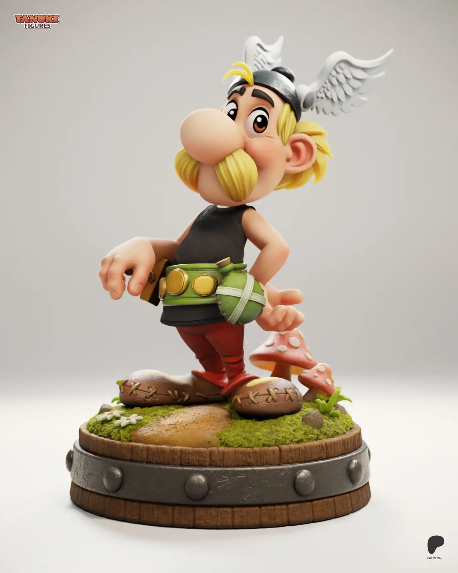 Tanuki Figures - Asterix TOON t.me/MOXOMOR_aka