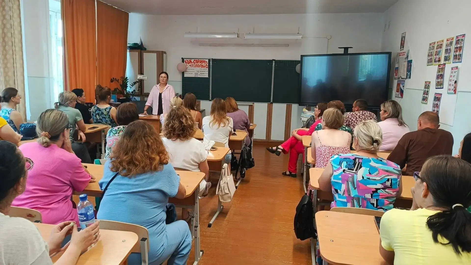 📅 9 июля прошло собрание для родителей, чьи дети в 2026-2027 учебном году идут в первый класс. Встр