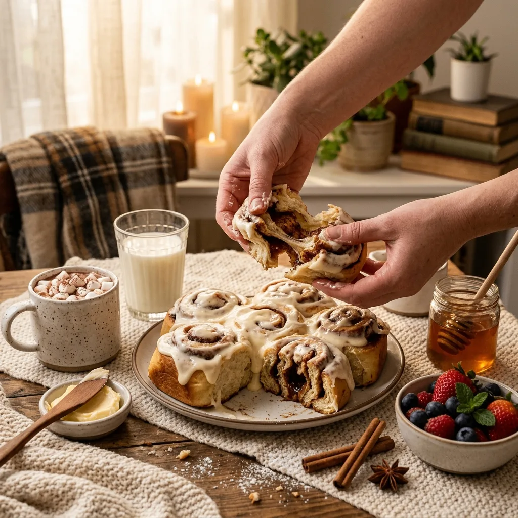 🥧 БУЛОЧКИ «СИННАБОН» НА ЗАКВАСКЕ