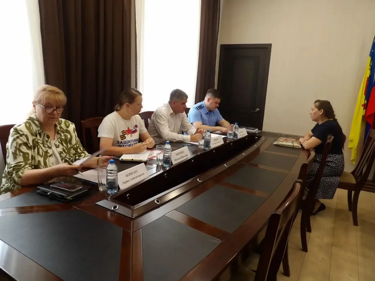 Прокурор Новокубанского района Андрей Юрьевич Томчак, совместно с главой Новокубанского городского п
