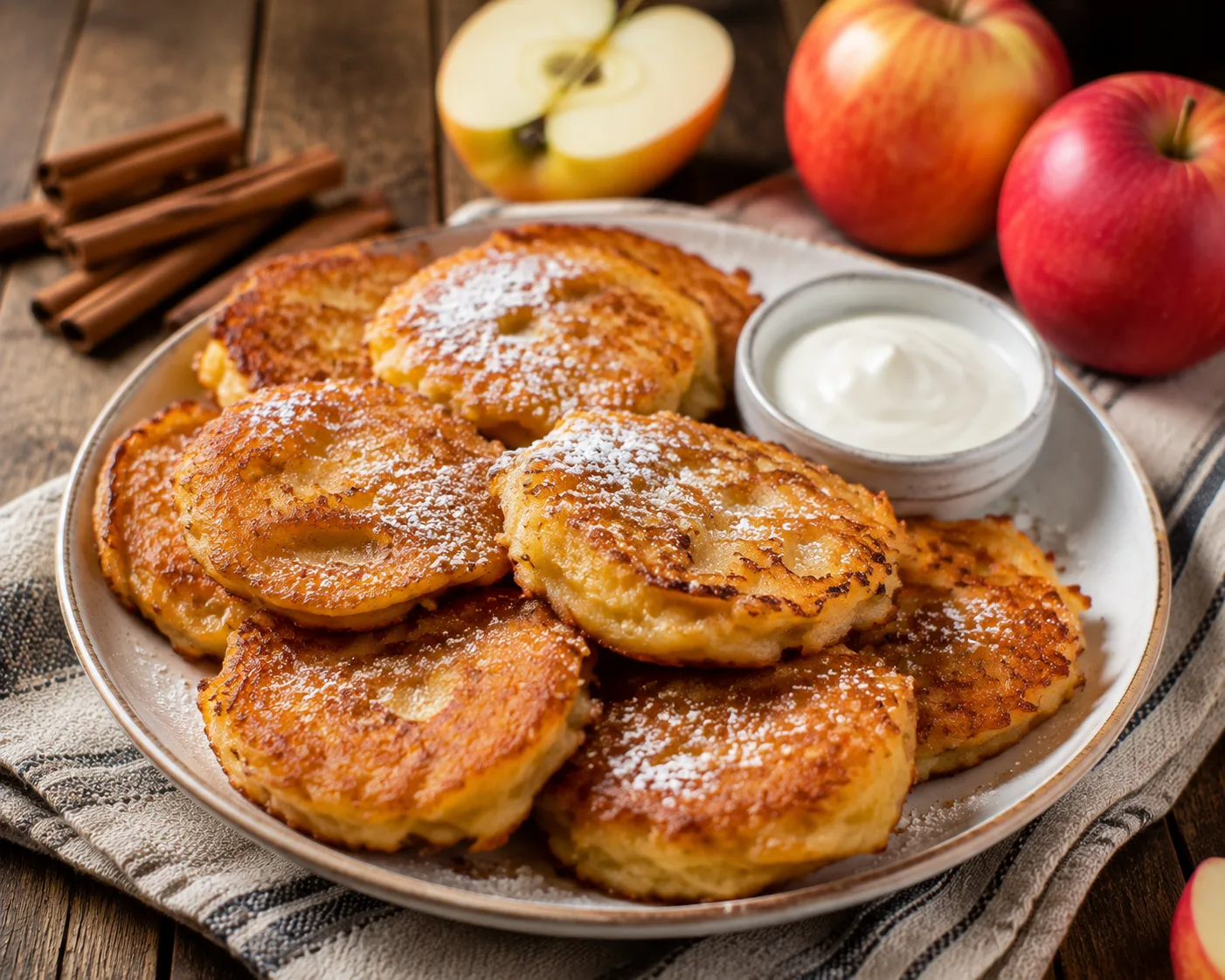 🍎🥞 Тру яблоки и жарю сладкие драники — вкусный десерт из самых простых продуктов