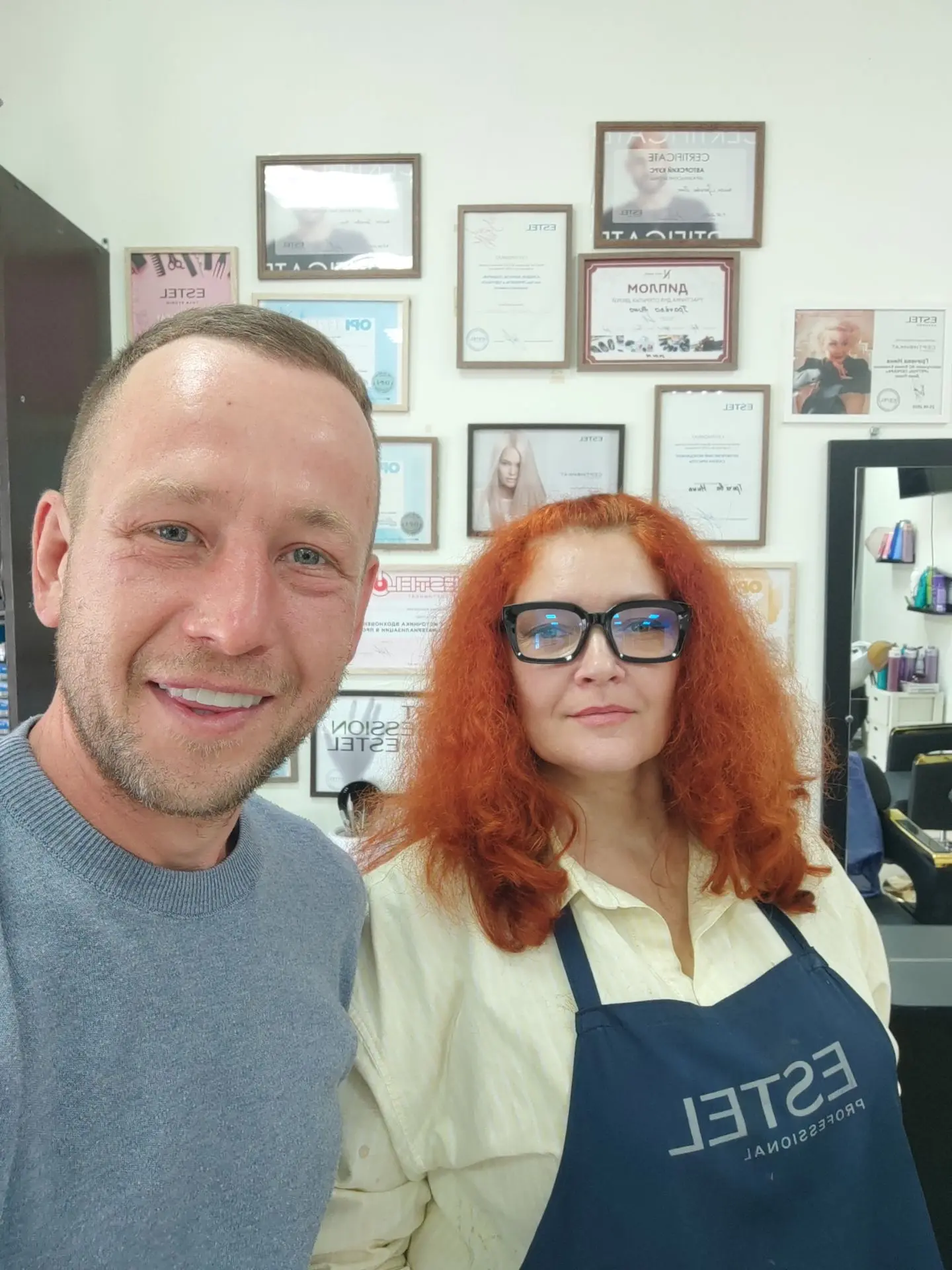 Подстригли меня по хорошему .