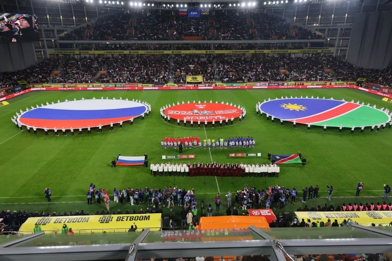 Счет 6:0 в пользу сборной России 🇷🇺