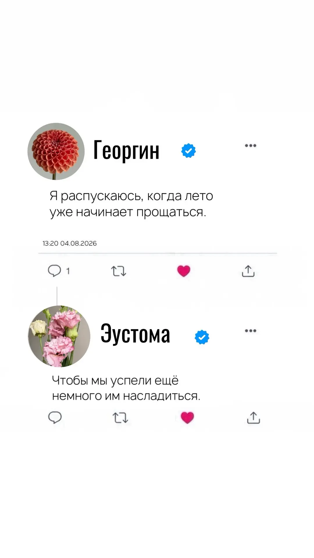 На просторах интернета.. о чем говорят цветы 🤫😍