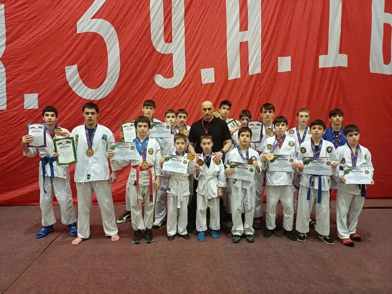 Успех наших учеников на чемпионате Республики Дагестан  Сегодня во Дворце спорта имени Али Алиева пр