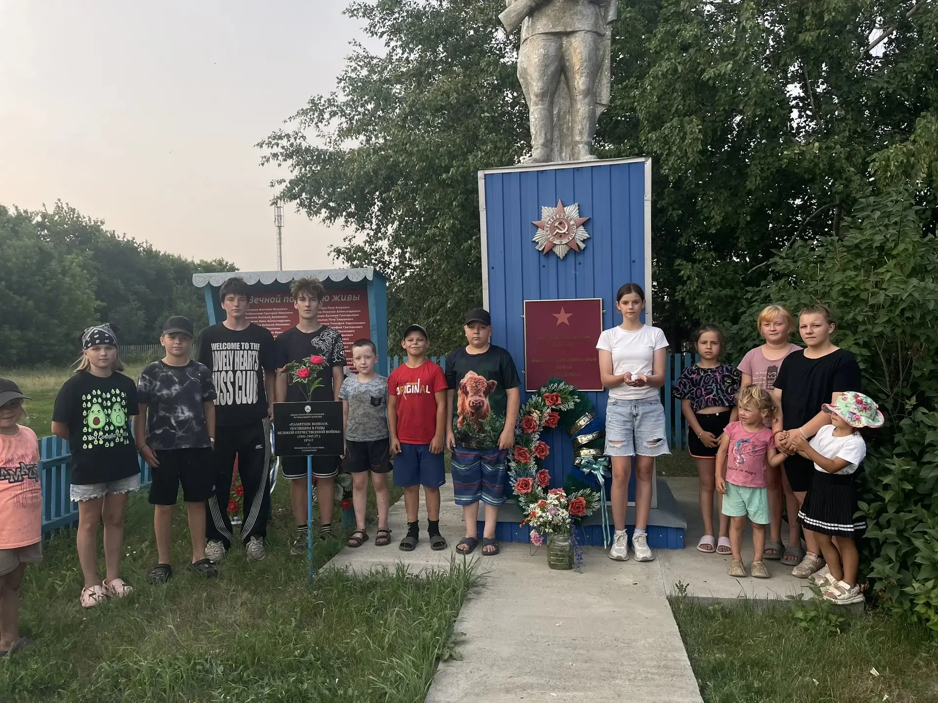 22 июня в Октябрьском филиале прошла акция "Свеча Памяти".