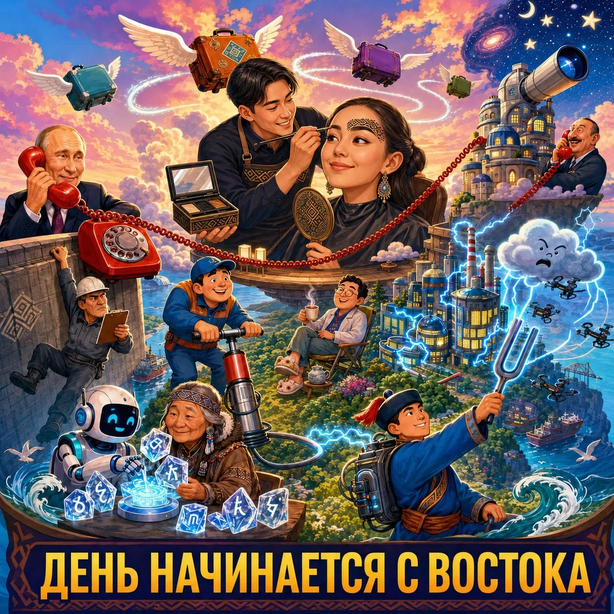 День начинается с Востока и дайджеста ключевых новостей!

Главные события 11 регионов Дальнего:

🔖Д