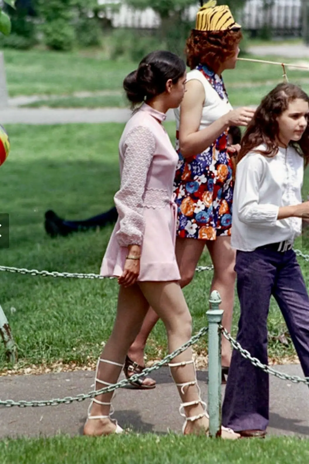 Уличная мода США. Кембридж, 1972 год