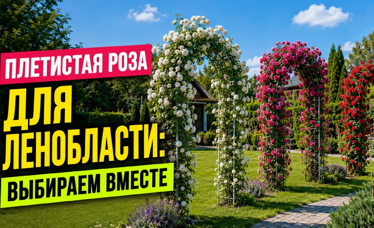 🌹❄️ Плетистые розы для Ленинградской области: красота, проверенная морозами

Выбирайте только надёж