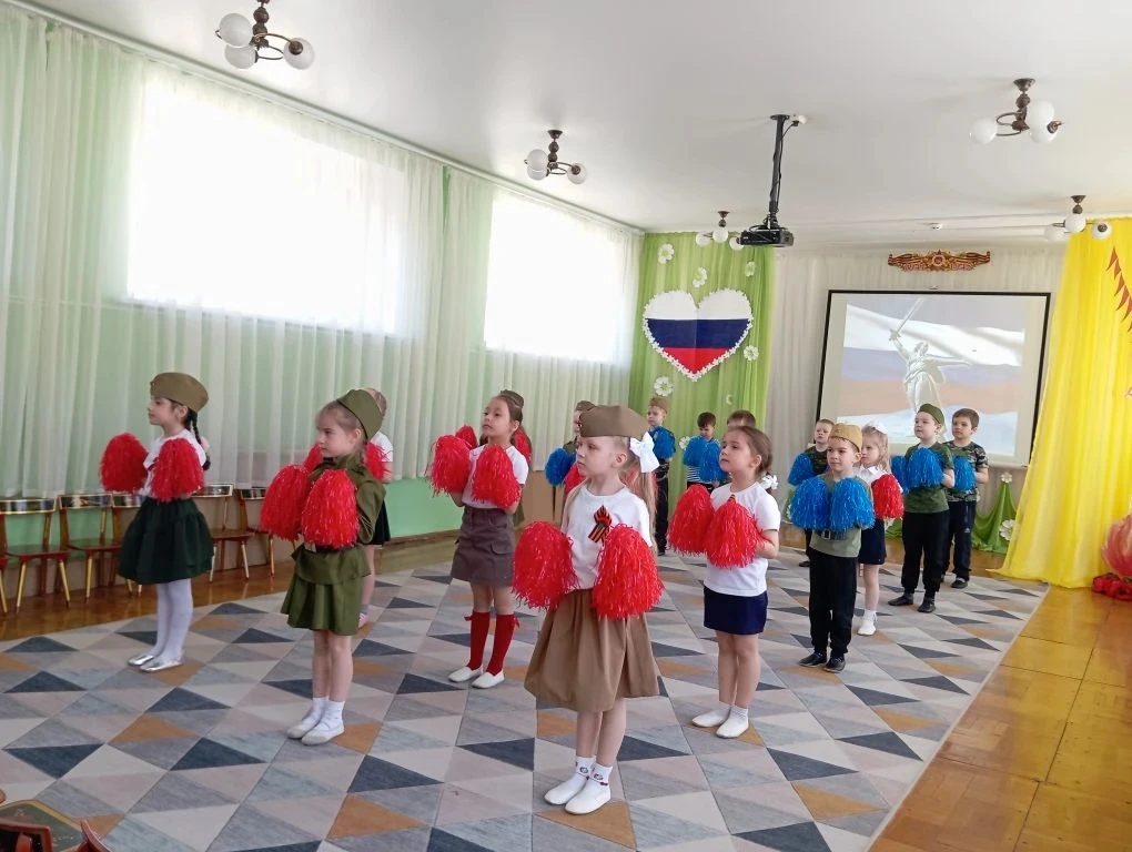 #ВРЕМЯДЕТСКОГОСАДА120 🇷🇺С Днём Великой Победы!🕊 🌹Сегодня в нашем детском саду прошло  мероприятие, п