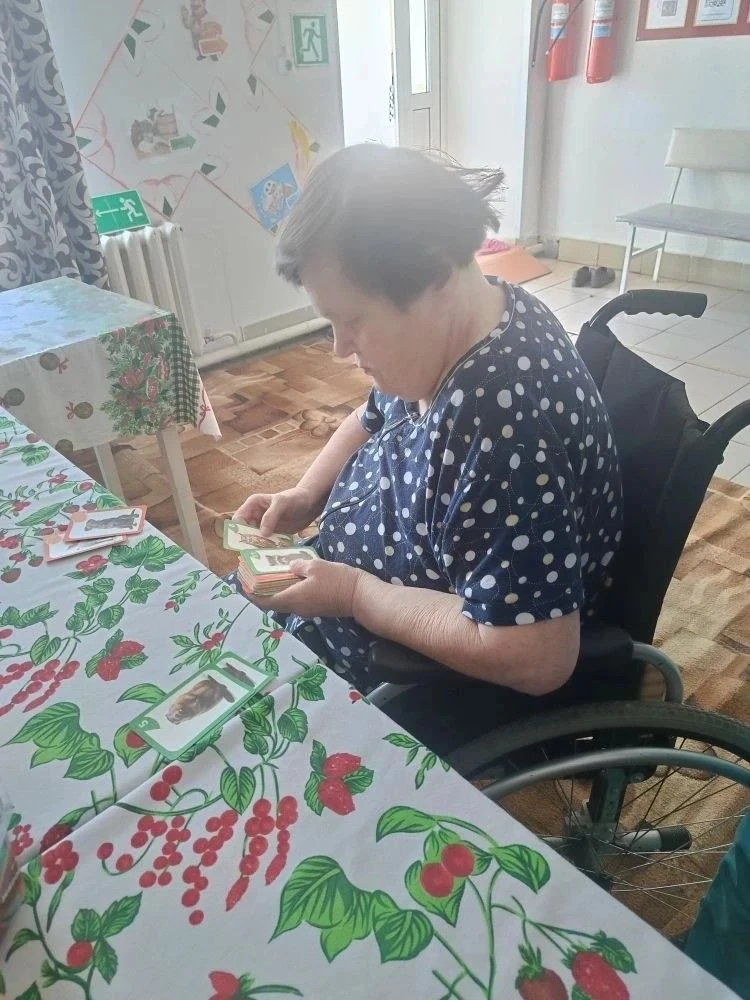 🧠 Когнитивная поддержка и трудотерапия в ГБУ «Скоблинский ПНИ» 
Занятия по развитию памяти: «Найди 