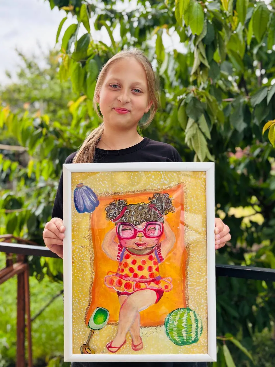 Мир детства на холстах! 🎨🎈